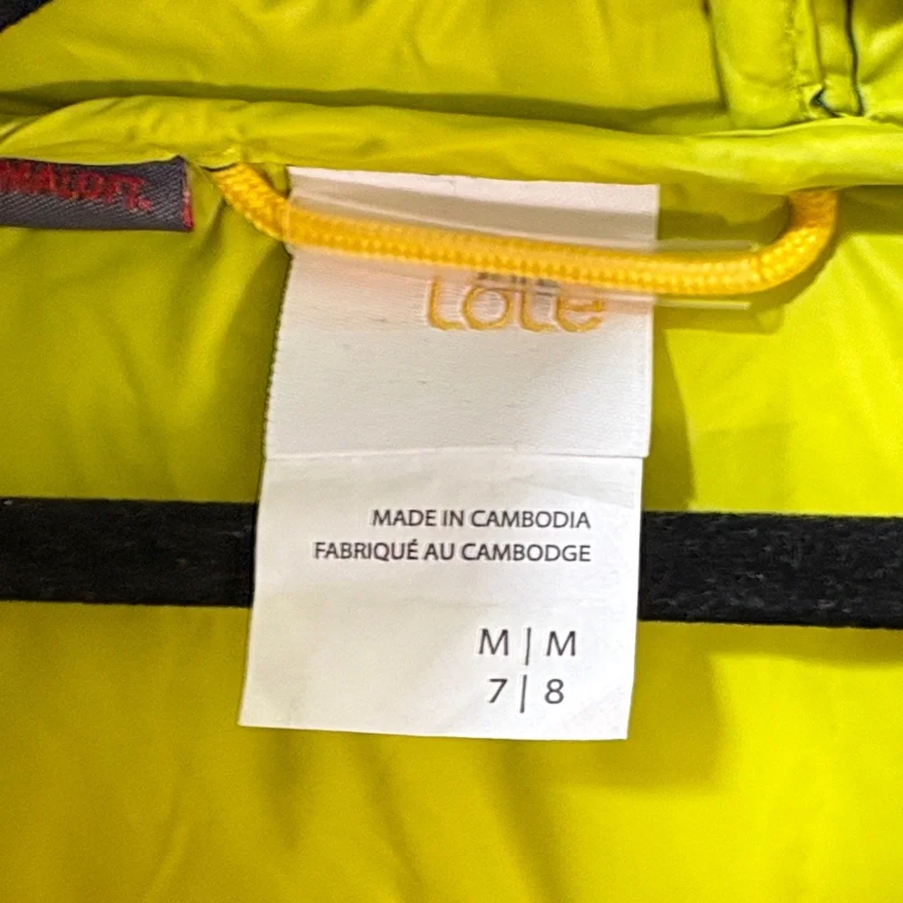 Kids Hooded Puffer Jacket - Dark Green - Picture 8 of 11